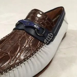 Mezlan | Shoes | Mezlan Platinum Gaudi Crocodile Skin Horse  display picture 3